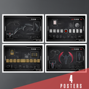 4 Posters Bundle